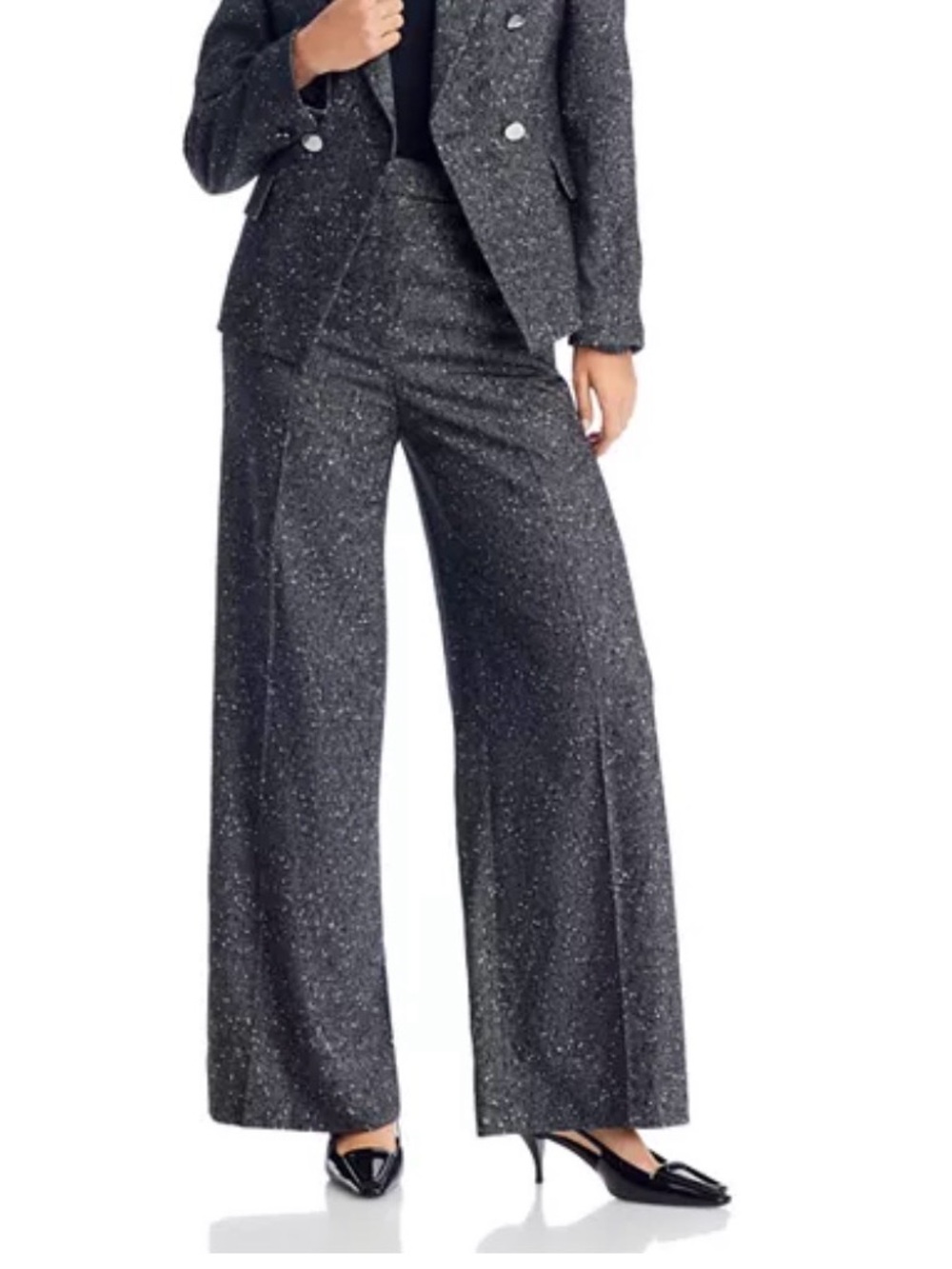 Boss women’s Tovette High Rise Wide Leg Pant size 0
